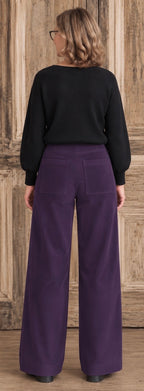 HeArt - Broek Triangle viscose - Purple D01