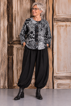 Normal Crazy Short jacket P/W zwart/wit