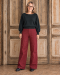 HeArt - Broek Triangle viscose -Rood