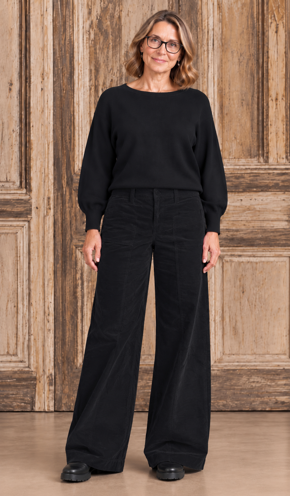 HeArt - Broek Triangle RBS V00 - Zwart