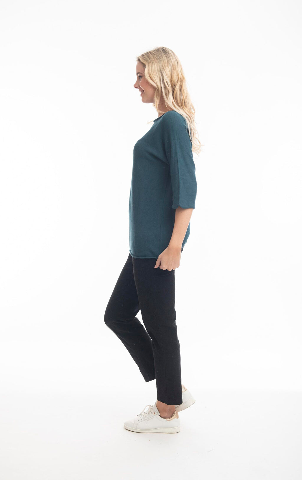 ORIENTIQUE - corduroy kort tussenjas - Mediterranean*
