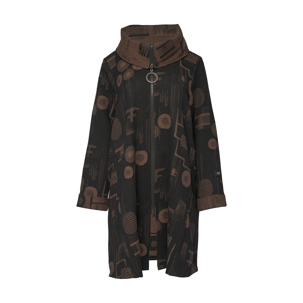 E-Avantgarde - Swagger coat 15323-77 - Brown