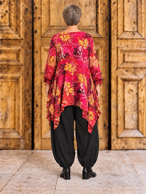 Normal Crazy - Blouse Peru lange mouw - Rood