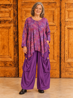 Normal Crazy - Top Wizard LS  7 Batik paars