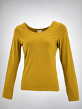 HeArt - Basic shirt lange mouw BVS - Yellow