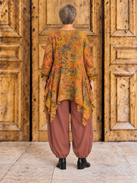 Normal Crazy - Blouse Peru lange mouw - Briqe