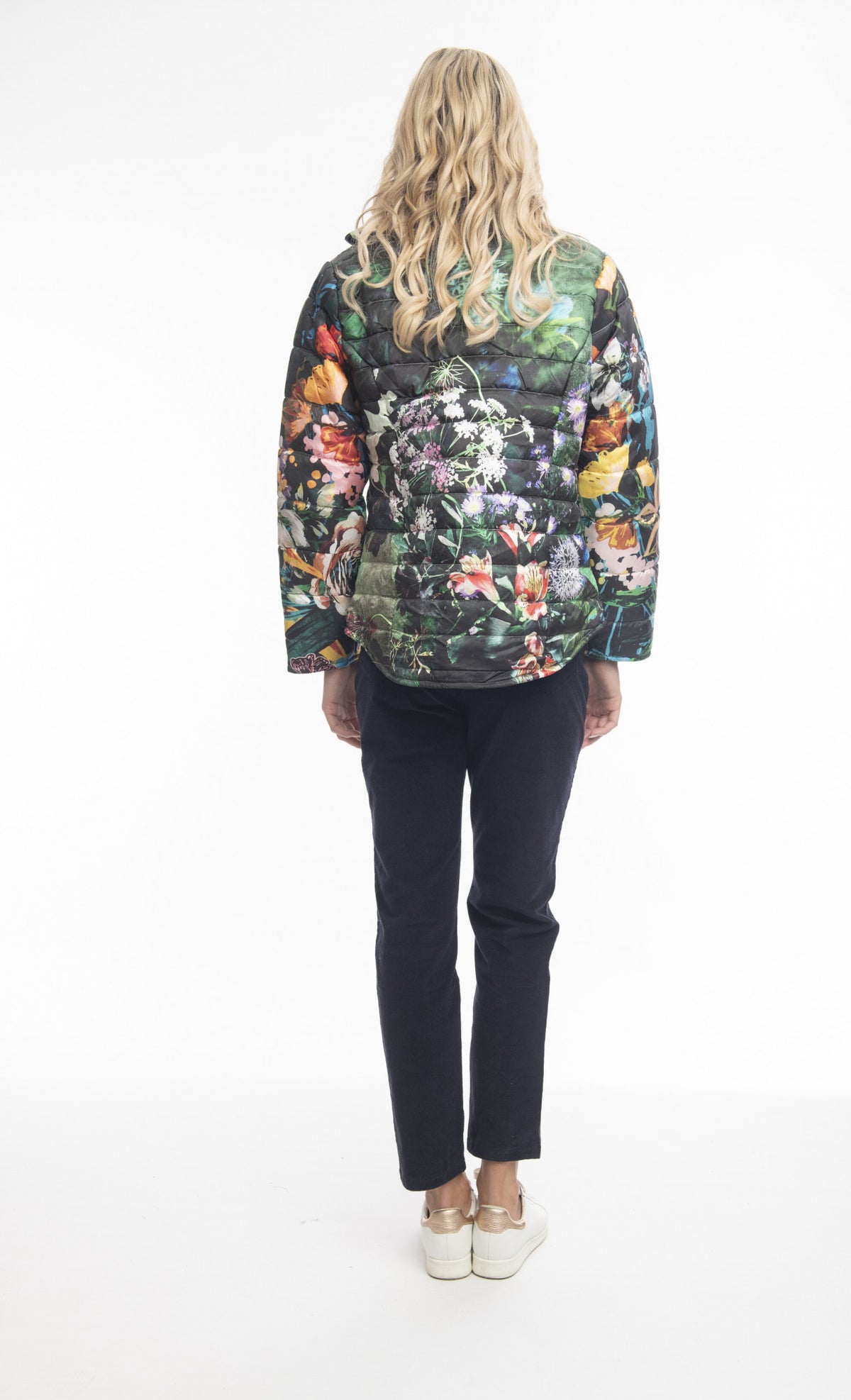 ORIENTIQUE - Pufferjack Reversibel - Wintergarden*