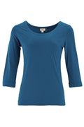 HeArt - Basic shirt 3/4 mouw - Petrol 10