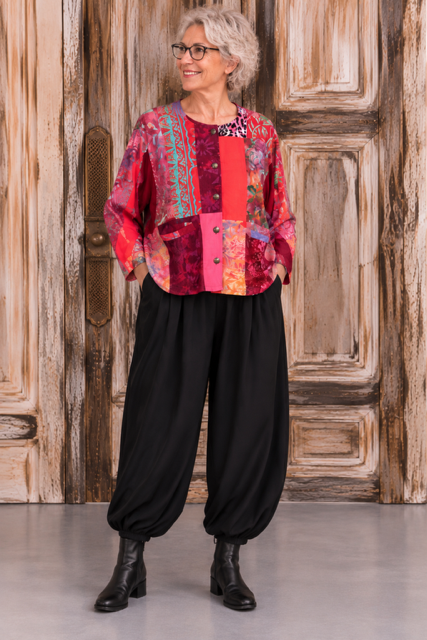 Normal Crazy Short jacket P/W rood