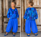 Normal Crazy Short jacket P/W blauw