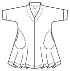 Aïno - Maarit short - Waves Royal *