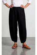 BB Style - 100% Pure linen broek - Zwart