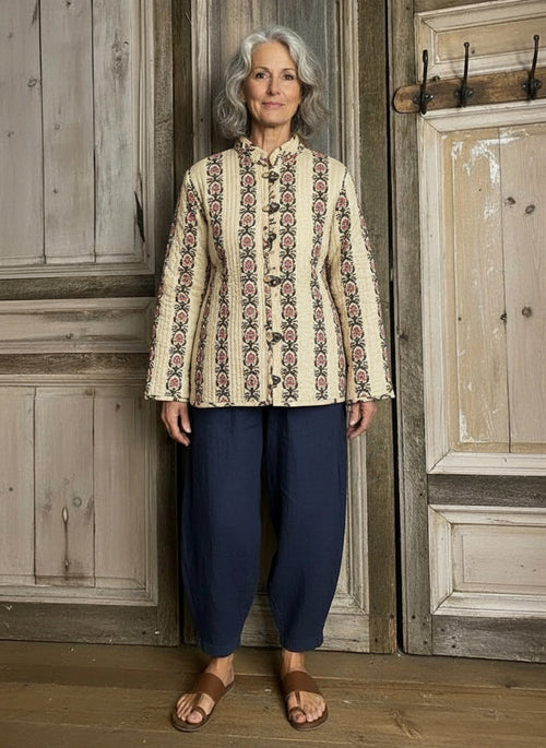 BB style - Indiaas patchwork jasje - reversibel 3