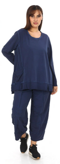 Sinne - Tuniek trui blauw