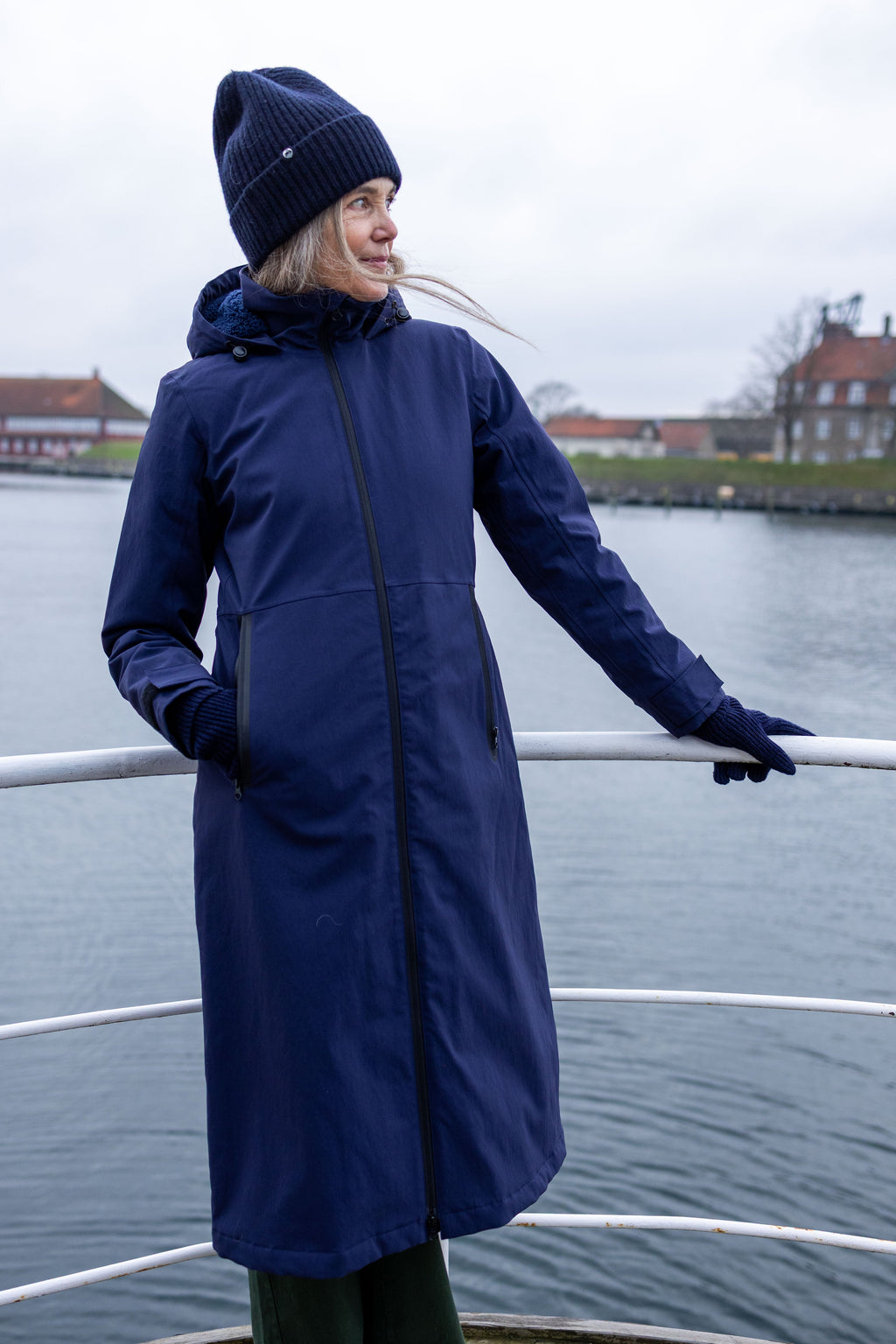 Danefæ - Winterjas Danesandur - Dark Navy