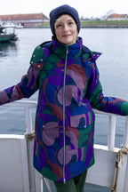 Danefæ - Winterjas Daneturell - Grey Plum TROPS