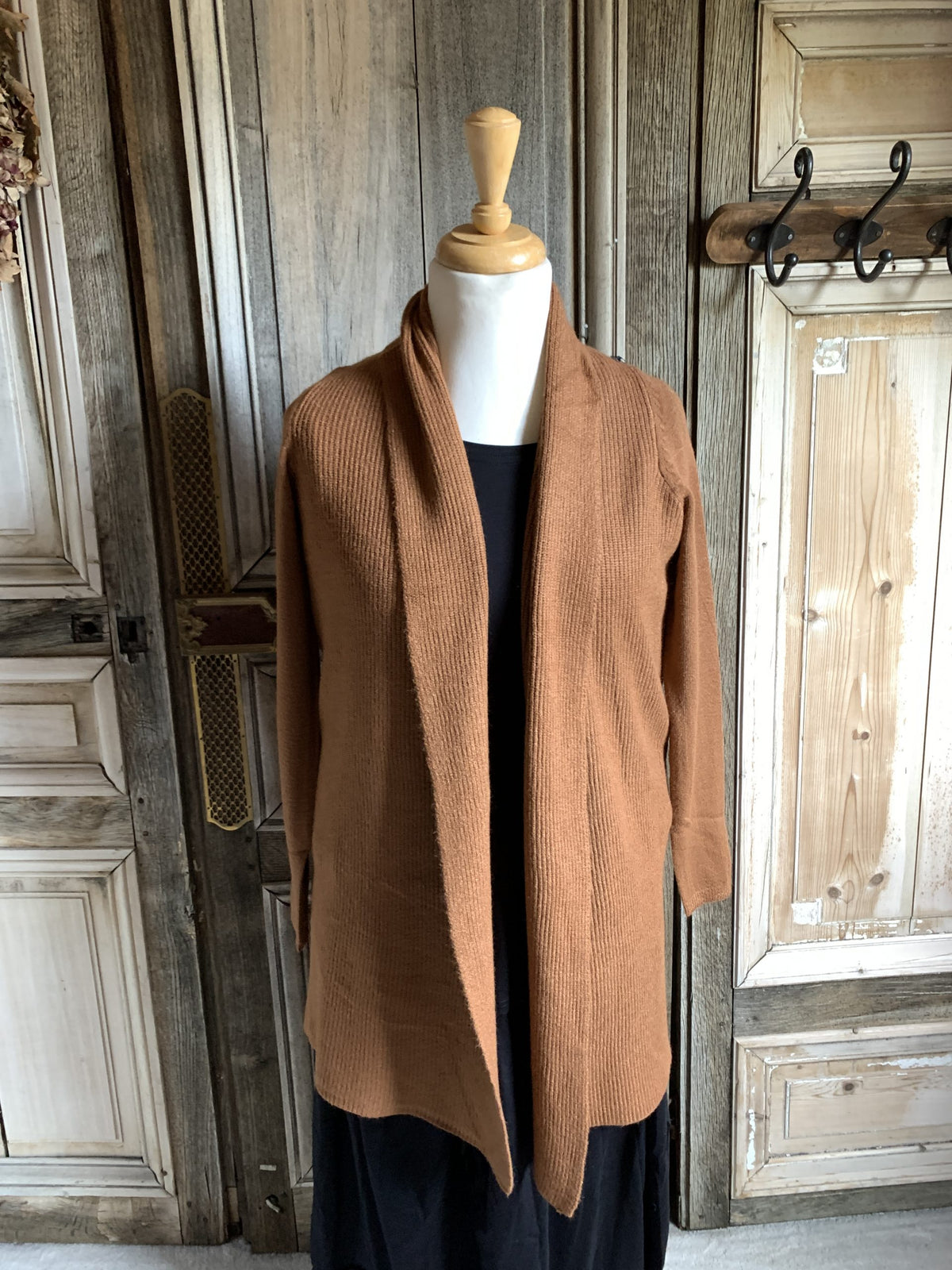 BB Style - Vest Uni kleur - Camel