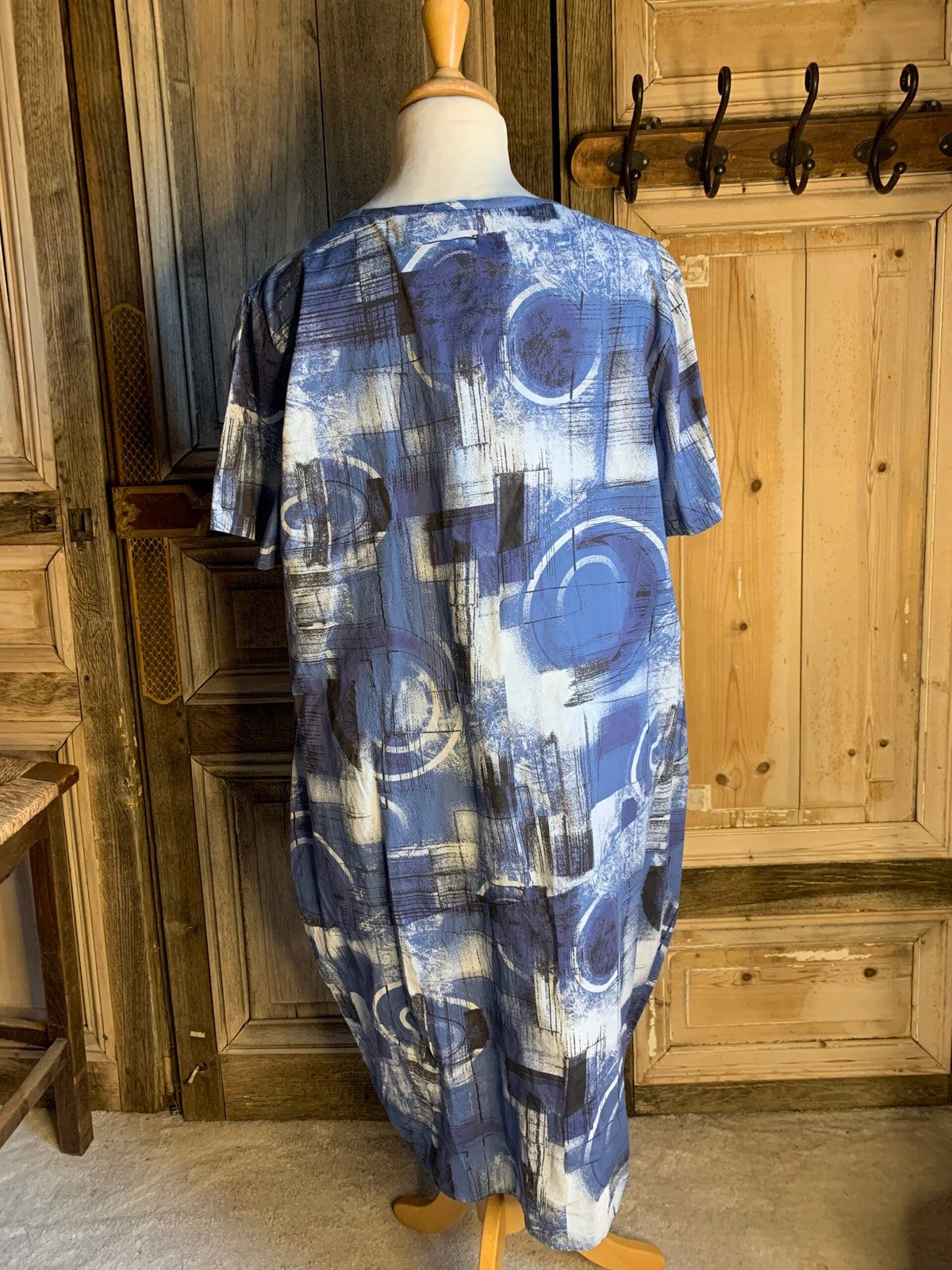 BB Style - katoenen jurk - Blauw