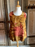 Normal Crazy - Top Tie-dye Aline - Bruin