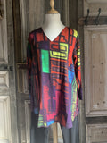Angel Circle 1723D Tunique digital Print russel viscose