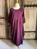 Normal Crazy - Corduroy jurk Balon - Bordeaux
