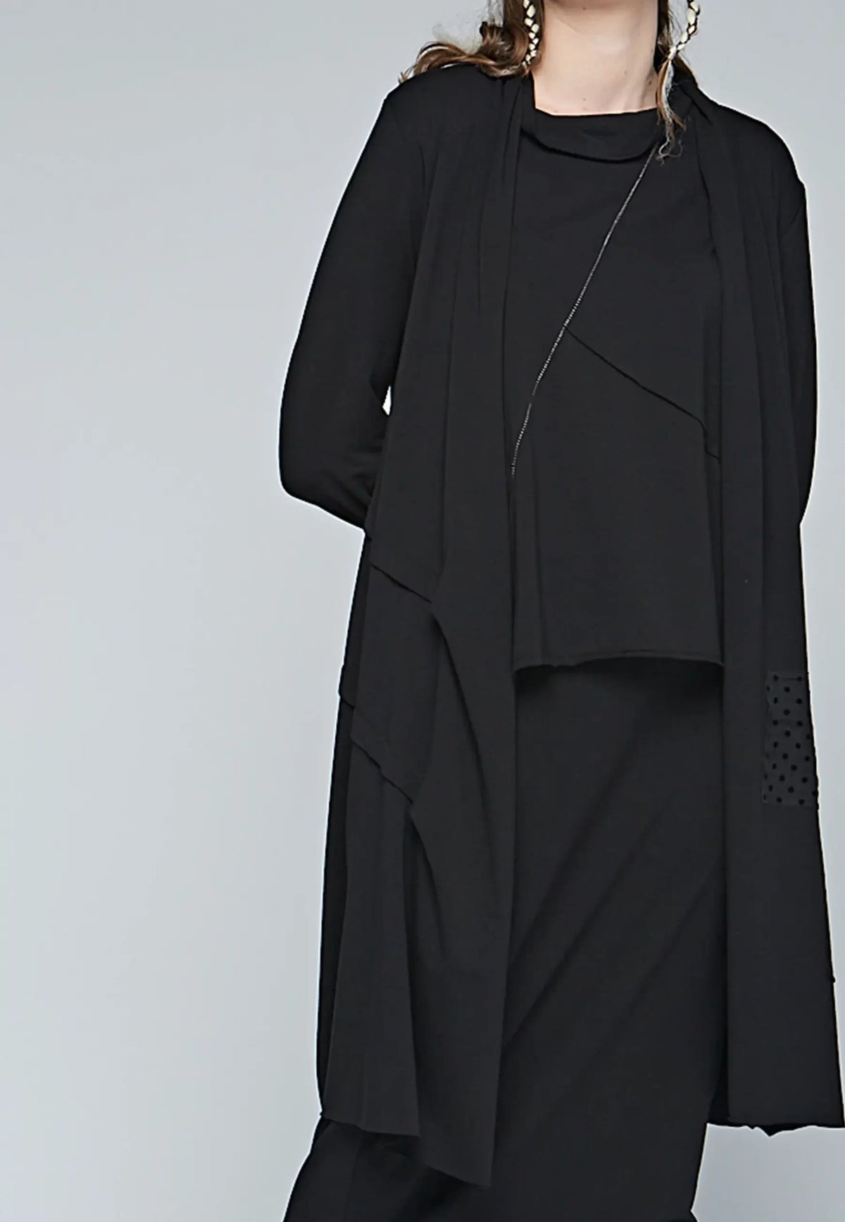 Luukaa - Vest - 24K308 - Zwart/Grijs