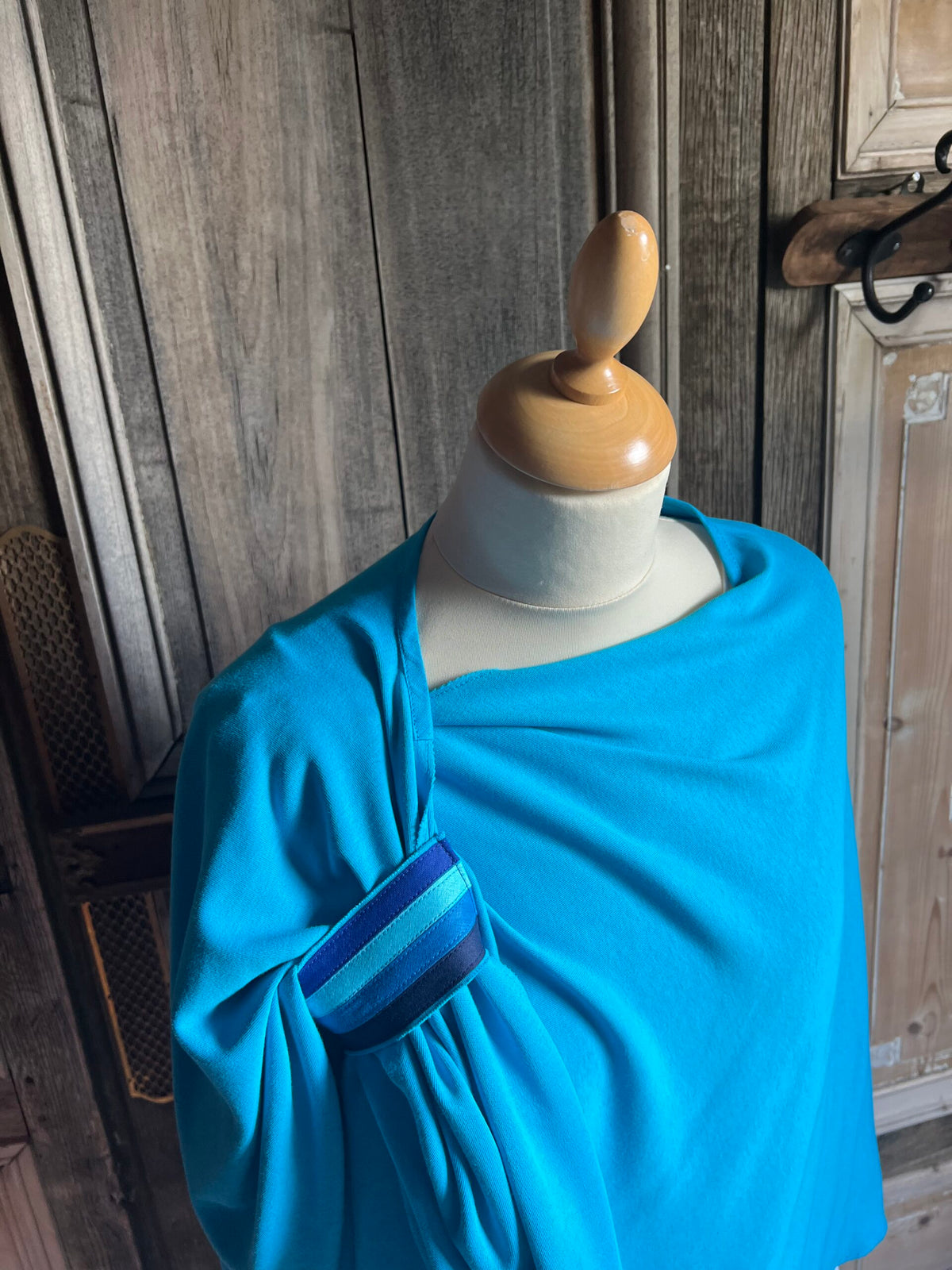 Geesje Sturre - Omslagdoek - Donkerblauw