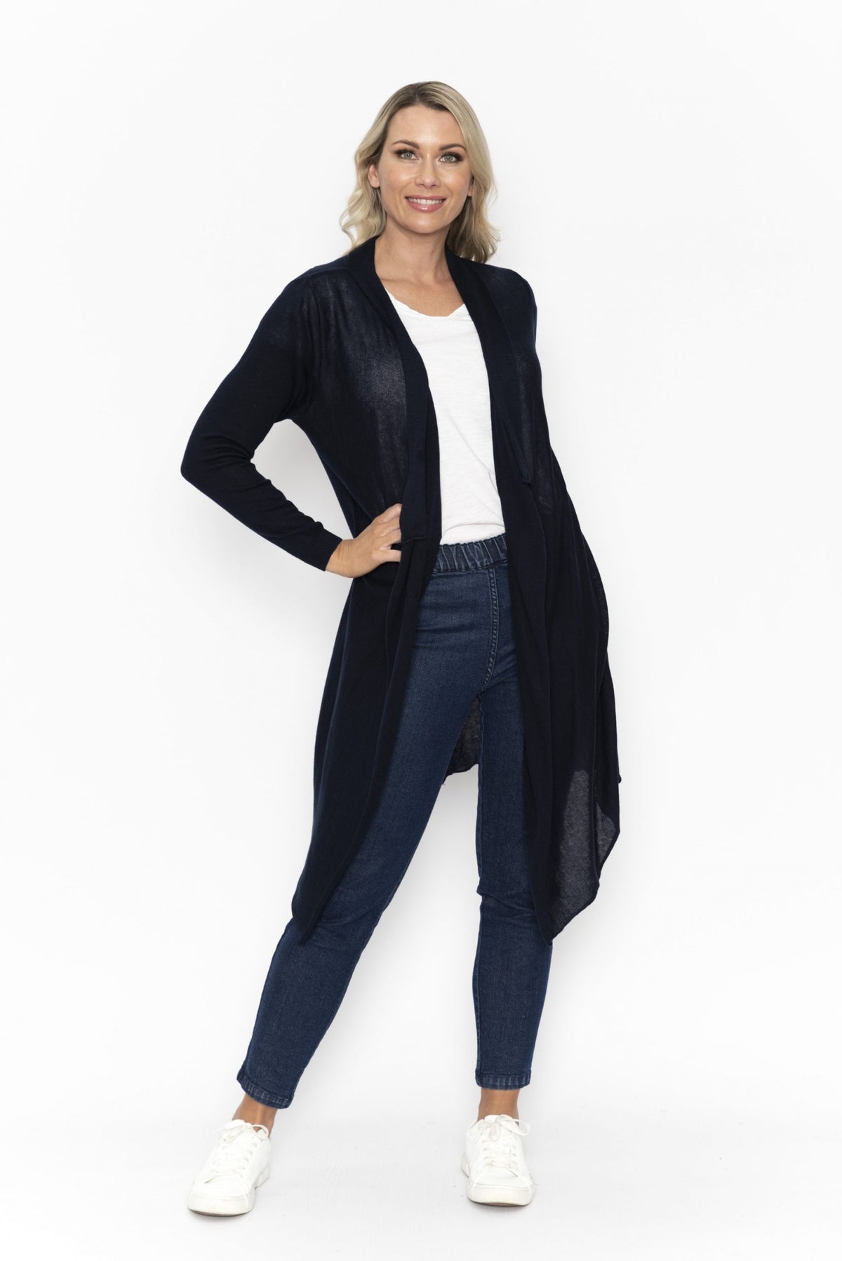 Orientique - vest - Navy