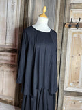 Normal Crazy - Top Moza L/S - Black spandex