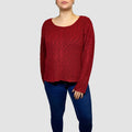 Normal Crazy - Trui Walnut - #19Bordeaux