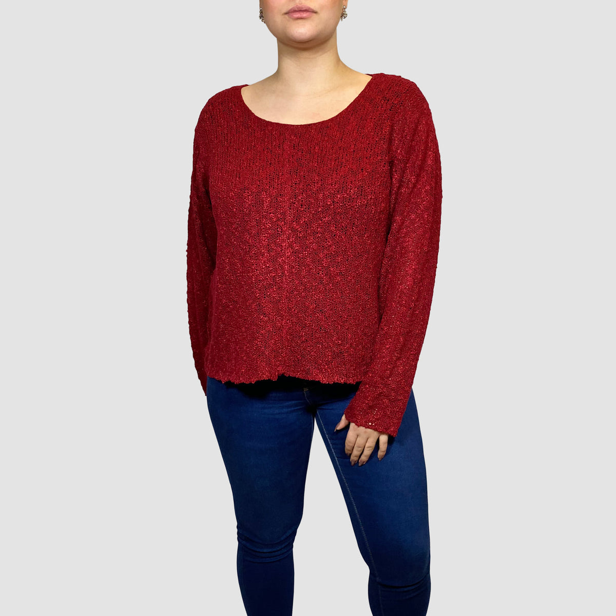 Normal Crazy - Trui Walnut - #19Bordeaux