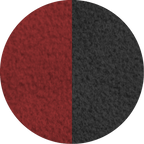 Boris - Cirkelponcho fleece - nr.  8160.1 Rood
