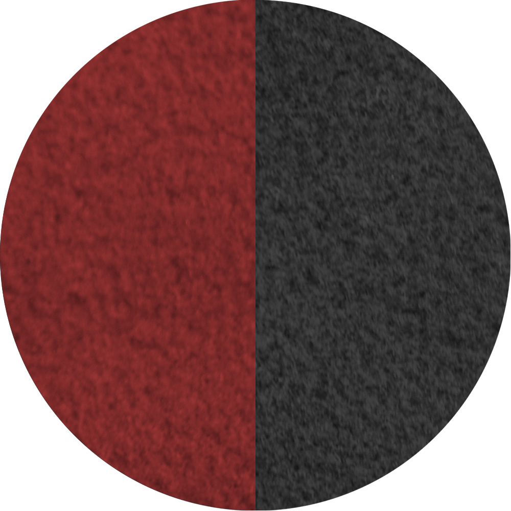 Boris - Sjaals cirkels Fleece - nr. 8021.3 Rood