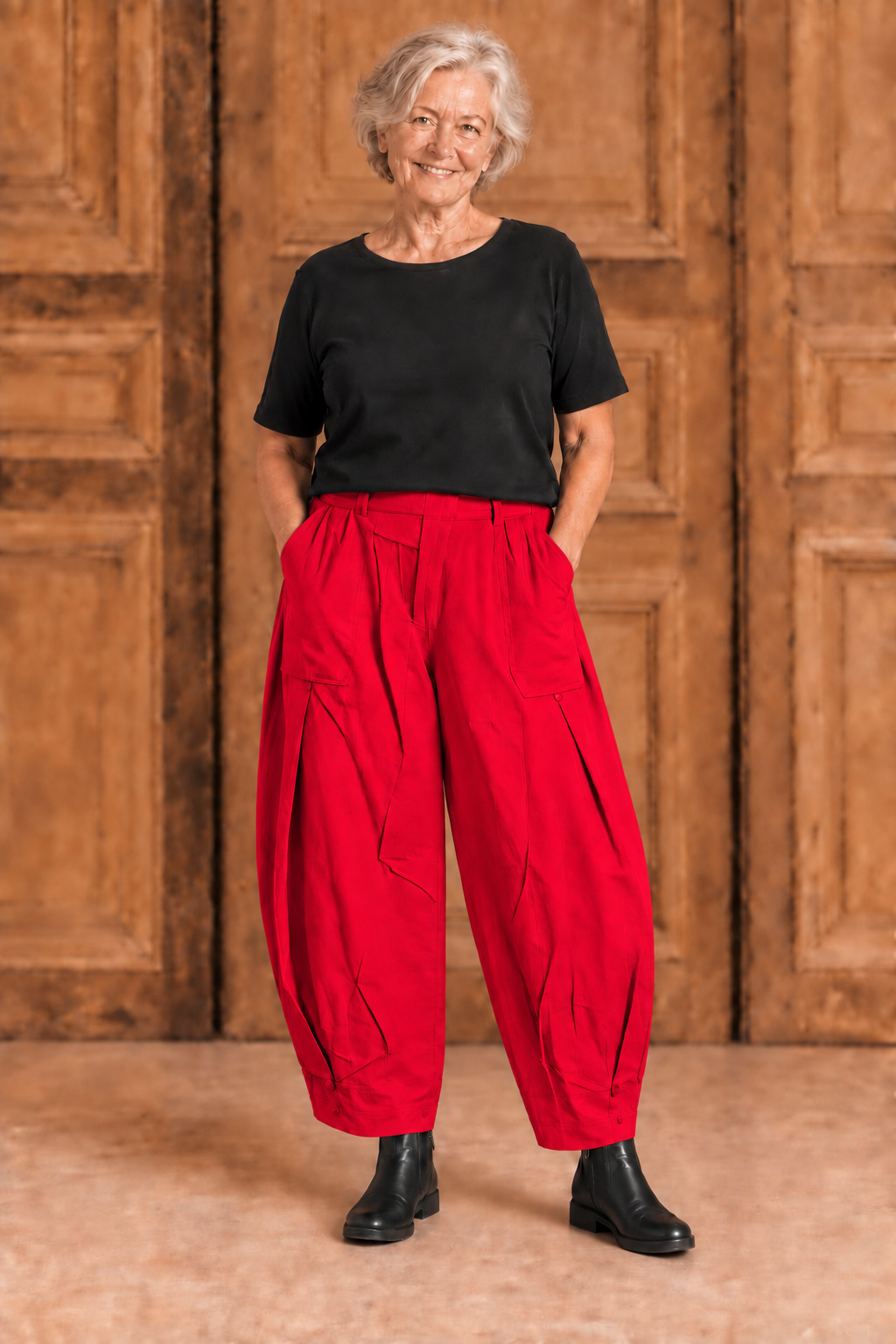 Normal Crazy - Broek Cargo - Rood
