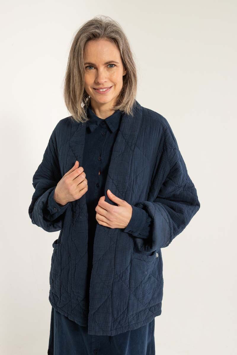 Danefæ - Quiltjasje Danekatrin - Dk Navy