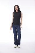 Orientique - Mouwloze top gebreid - Black - 1322