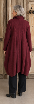 HeArt - Lang vest - tussenjas Lior - Bordeaux