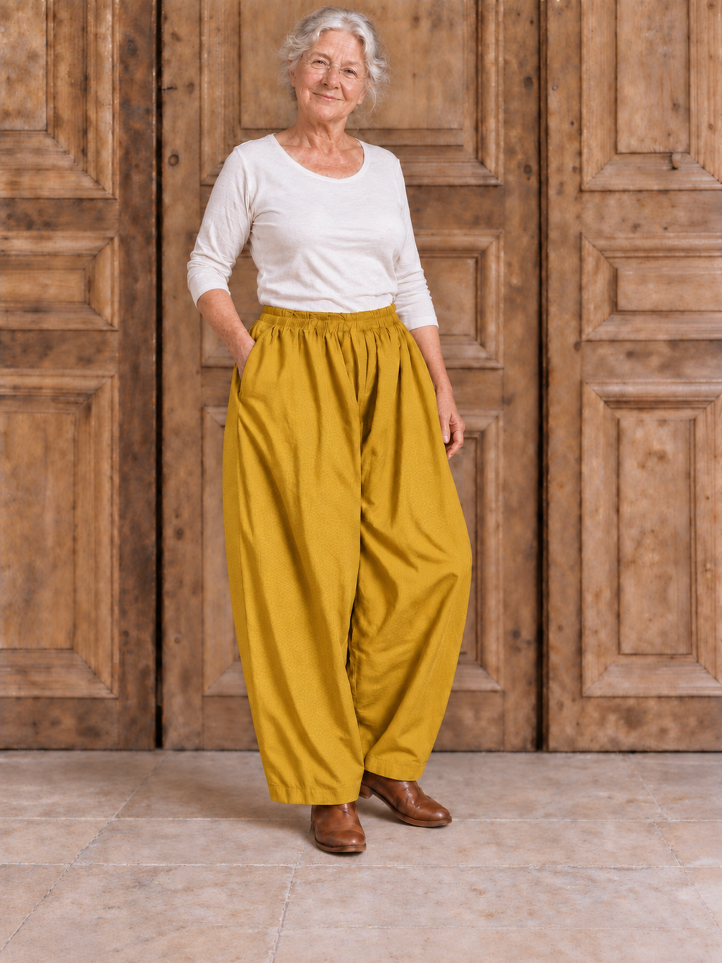 Normal Crazy - Pant Dior - Mosterd