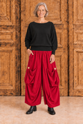 Normal Crazy - Pant Pocket Babyrib - Red