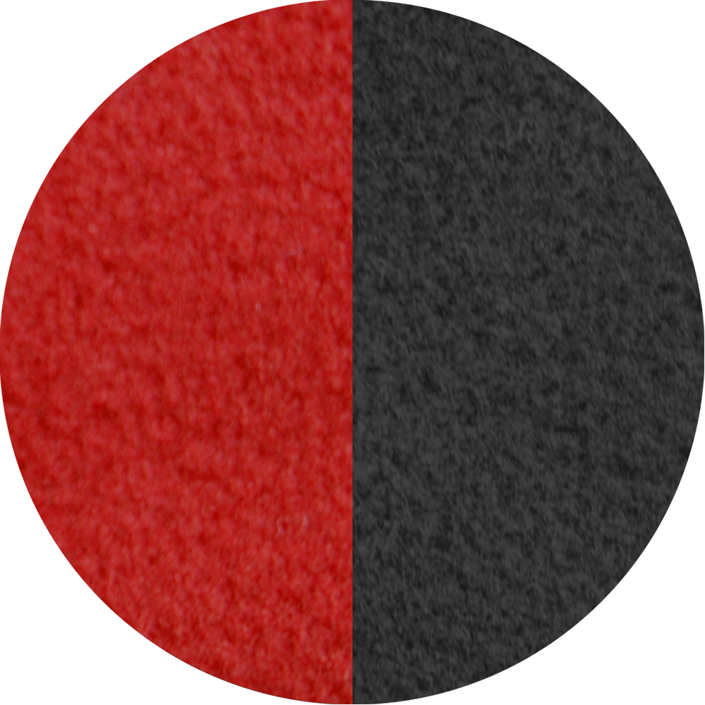 Boris - Sjaals cirkels Fleece - nr. 8021.3 Rood