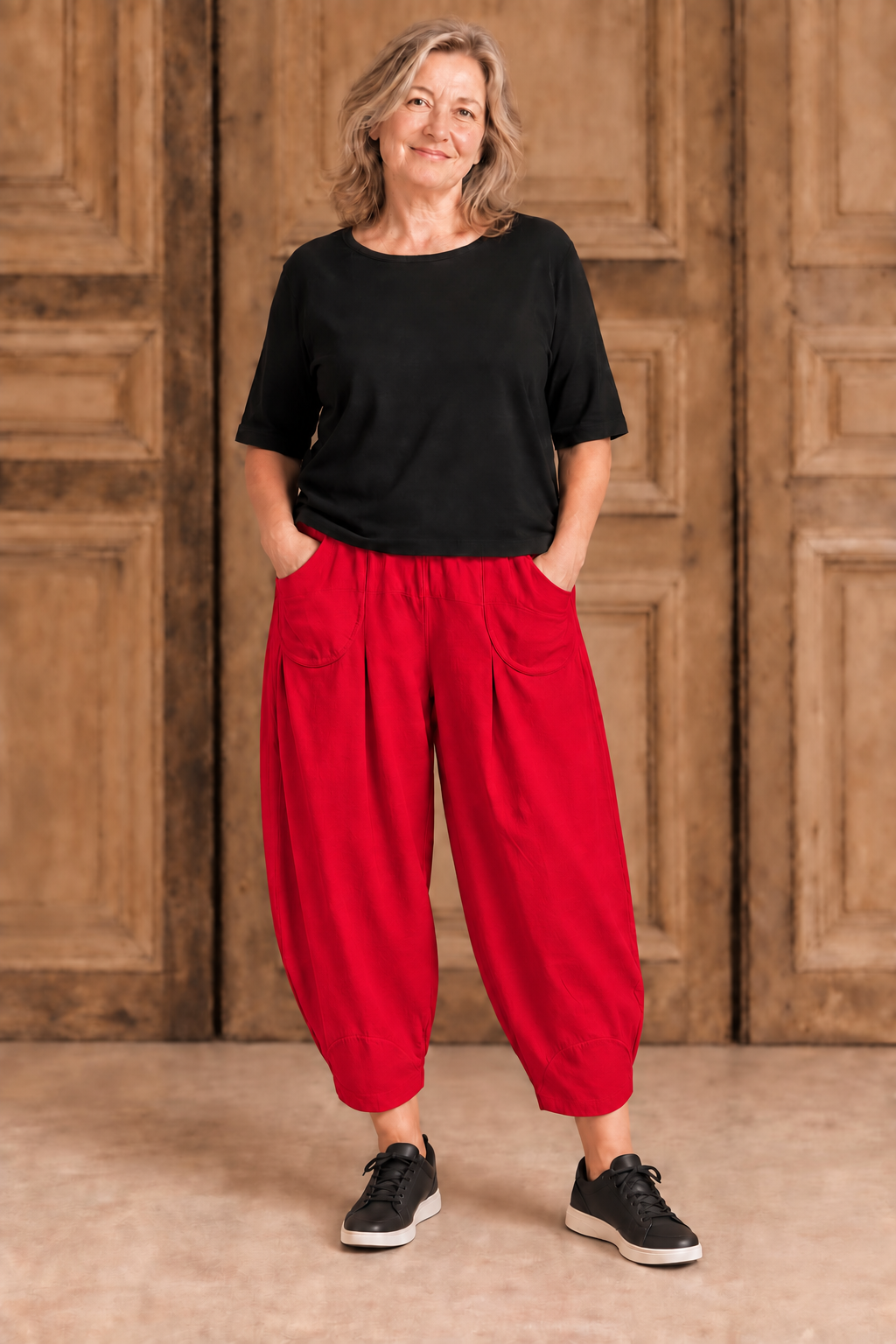 Normal Crazy - Pant Sindy - Rood