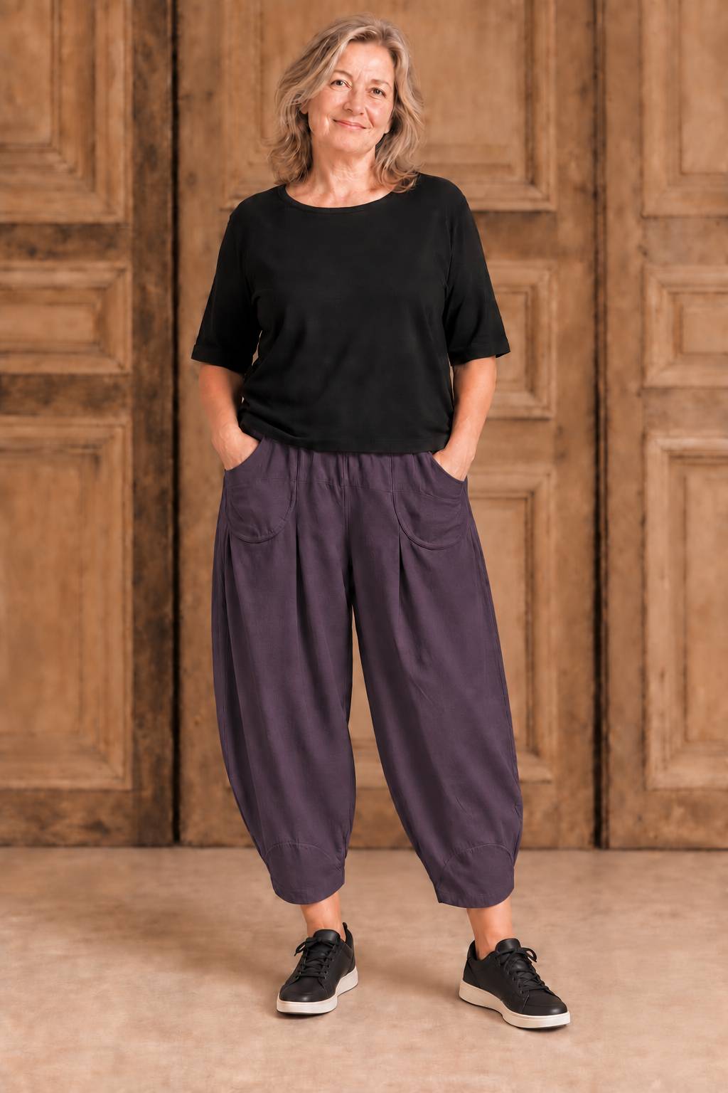 Normal Crazy - Pant Sindy - Purple Velvet